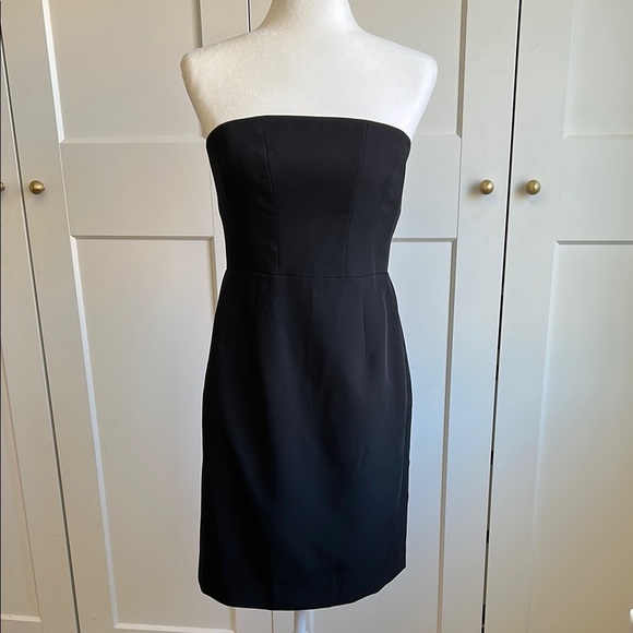 Milly Black Strapless Dress | 6 - Picture 1 of 5
